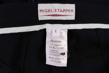 Dámské široké kalhoty Migel Stapper černé