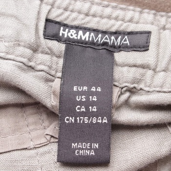 Těhotenské kalhoty H&M MAMA odstín zelené