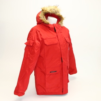 Pánská zimní bunda Style&Denim 5XL červená