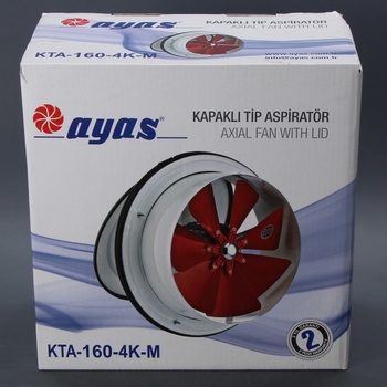 Ventilátor Ayas KTA-200-4K-M 1500 D/D