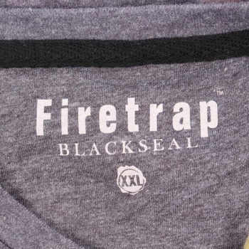 Pánské tričko Firetrap šedé s potiskem