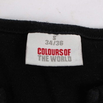 Dámské tričko Colours of the World černé