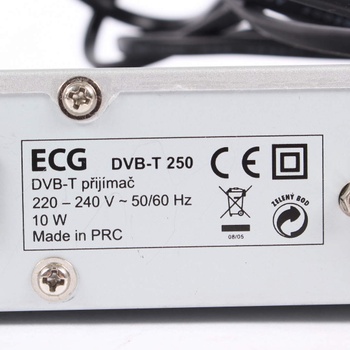 DVB-T přijímač ECG ECG DV3 