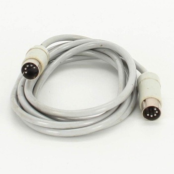 Propojovací kabel DIN 5 pinů bílý 180 cm