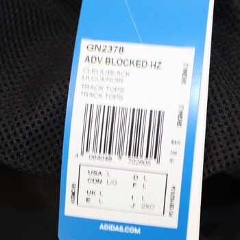 Flísová mikina Adidas GN2378 černorůžová