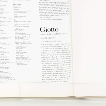 Kniha Giotto             