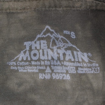 Dámské tričko The Mountain zelené s obrázkem