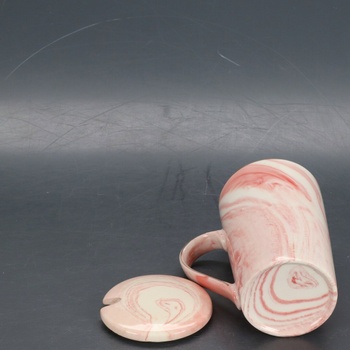 Šálek Livole porcelán růžový