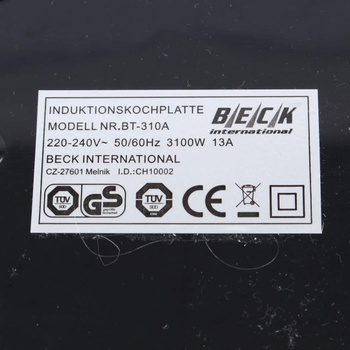 Indukční varná deska BECK International 