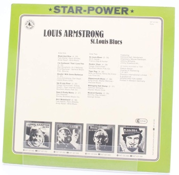 Gramofonová deska Louis Armstrong: St. Louis Blues