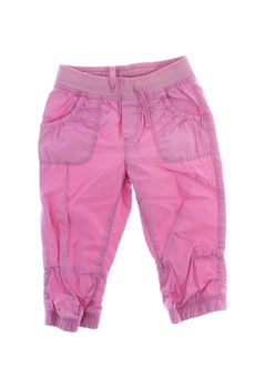 Dětské kalhoty H&M růžové barvy 