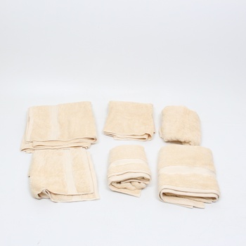 Sada ručníků z egyptské bavlny 6 ks