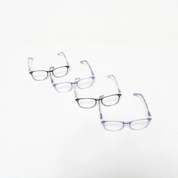 Brýle na čtení JM + 0,5 šedá a modrá