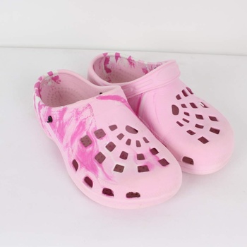 Dětské pantofle odstín růžové