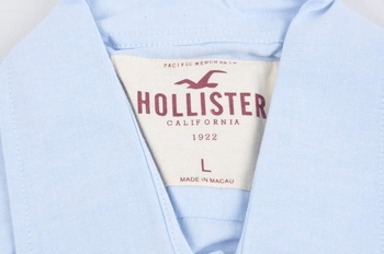 Pánská košile Hollister odstín modré