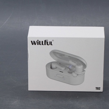 Bezdrátová sluchátka Willful T02 bílé