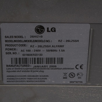 LCD televize LG RZ-26LZ55H