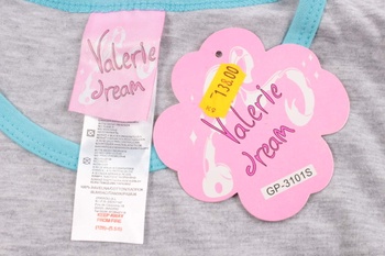 Noční košile Valerie Dream šedá s medvídkem