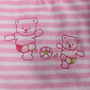 Dětská trička bílé a růžové 2 ks