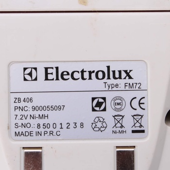 Ruční vysavač Electrolux FM72 červeno bílý