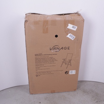 Zahradní židle Vanage VG-3353 skládací 2 ks