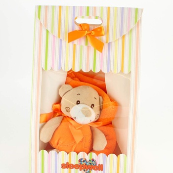 Dětská deka Sleepwell s hračkou medvídka