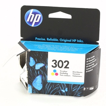 Inkoustová tříbarevná náplň HP 302