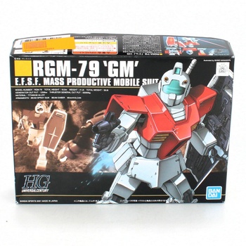 Plastová postavička Bandai Hobby RGM-79 GM