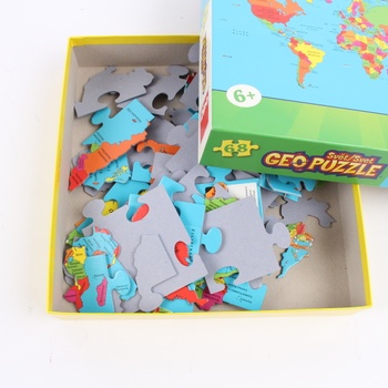Puzzle DINO Geopuzzle Svět