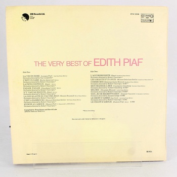 Gramofonová deska: The very best of Edith 