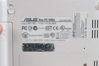 Notebook Asus EEE PC 900A bílý
