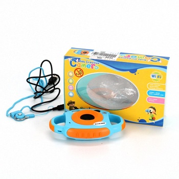 Dětská kamera Zacro oranžovo-modrá