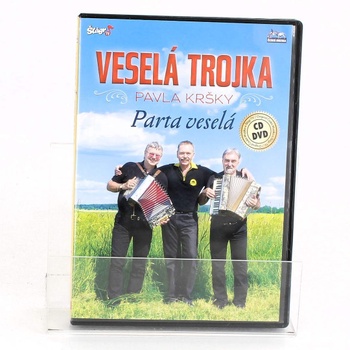 CD&DVD Veselá trojka Pavla Kršky