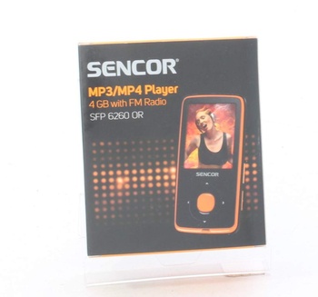 MP4 přehrávač Sencor SFP 6260 OR 4 GB