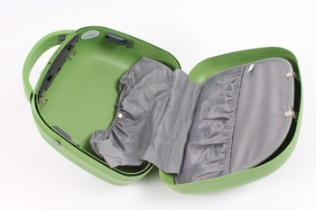 Cestovní kufřík s číselným zámkem zelený