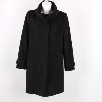 Dámský kabát F&F černý se stojáčkem