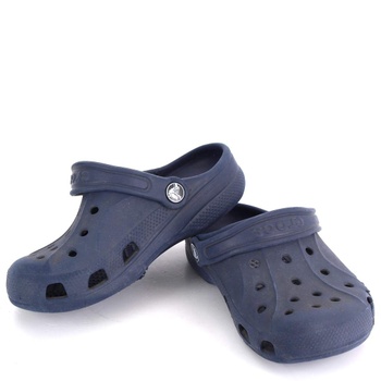 Dětské pantofle Crocs tmavě modré
