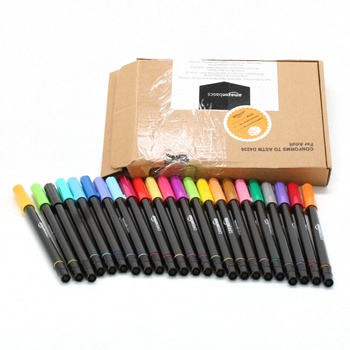 Fixy Amazon Basics Dual Tip Brush Pens