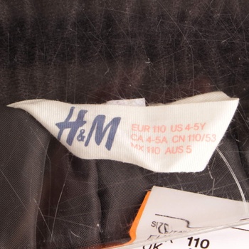Dětské oteplováky H&M černé barvy
