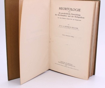 Kniha Dr. K. A. Heinrich Kellner: Heortologie