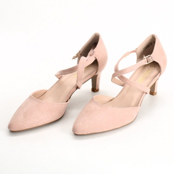 Dámské boty na podpatku Dream Paris růžové 
