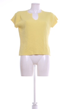 Dámské tričko žluté barvy 