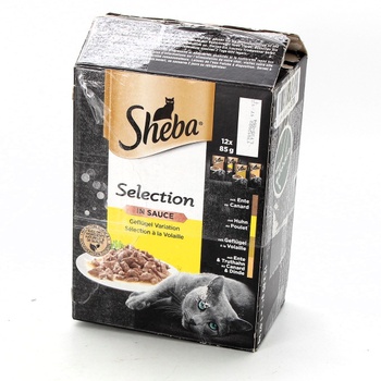 Kapsičky pro kočky Sheba Selection 4x12 ks