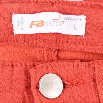Dámské kalhoty FB Sister oranžové