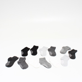 Dětské protiskluzové ponožky Lictin 12 párů