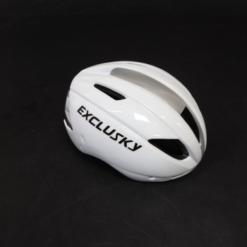 Cyklistická helma Exclusky bílá