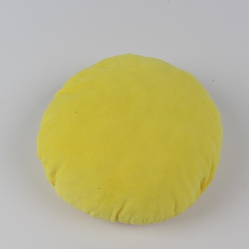 Plyšový smajlík žluté barvy