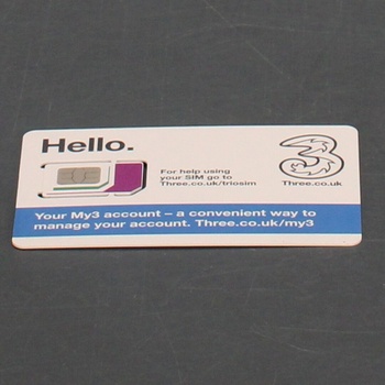 SIM karta Three Mobile 3TDSIM24GB