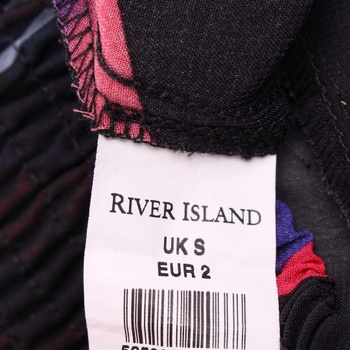 Dámské kalhoty s čelenkou River Island černé