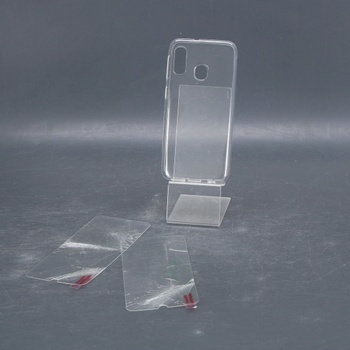 Silikonový obal a 2 skla pro Huawei P20
